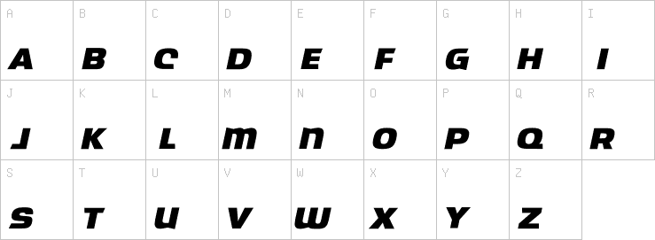 Uppercase characters