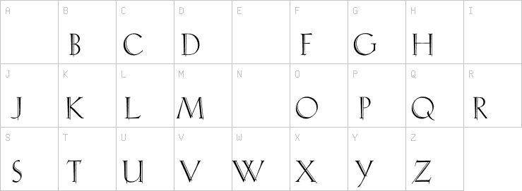 Uppercase characters