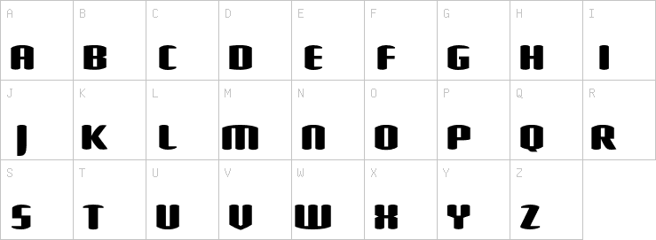 Uppercase characters