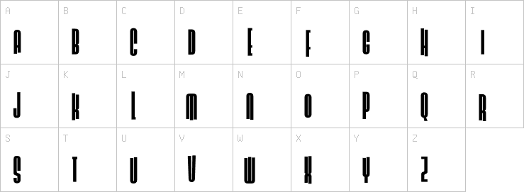 Uppercase characters