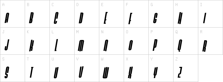 Uppercase characters