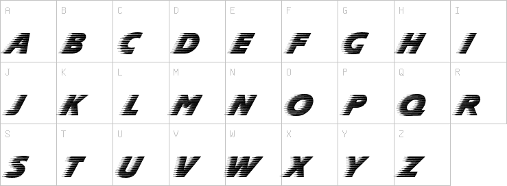 Uppercase characters