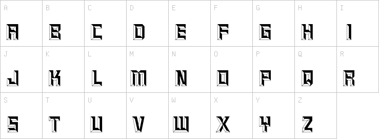 Uppercase characters