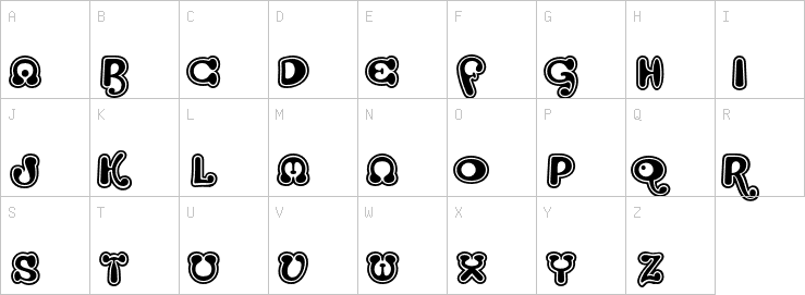 Uppercase characters