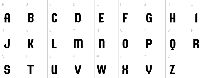 Uppercase characters