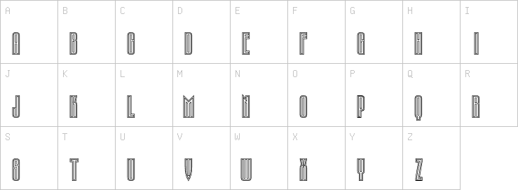 Uppercase characters