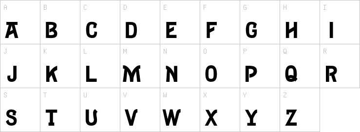 Uppercase characters
