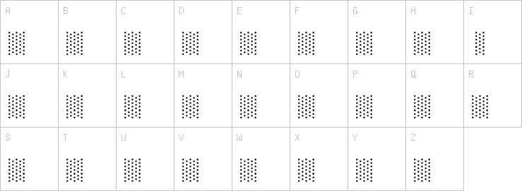 Uppercase characters