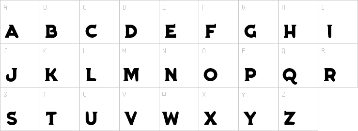 Uppercase characters