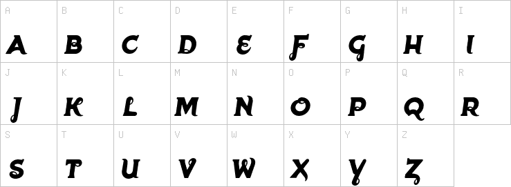 Uppercase characters