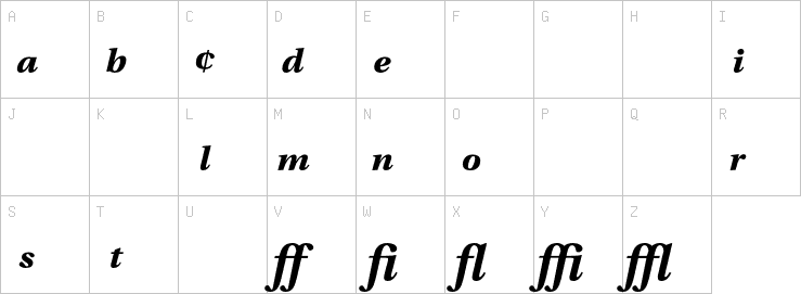 Uppercase characters