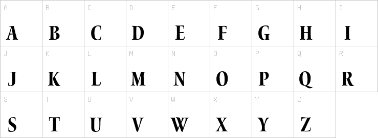 Uppercase characters