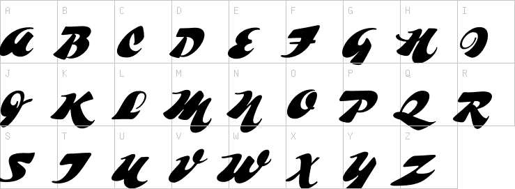 Uppercase characters