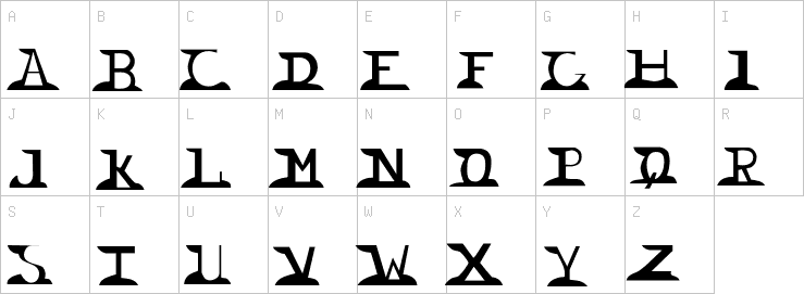 Uppercase characters