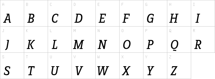 Uppercase characters