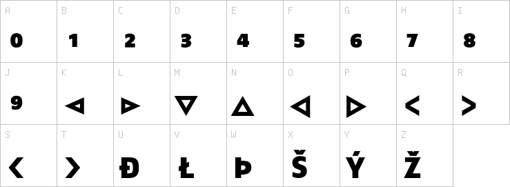 Uppercase characters