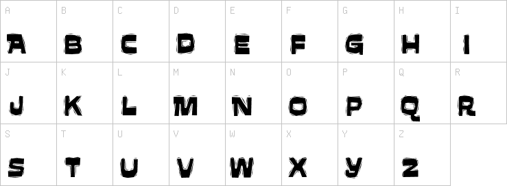 Uppercase characters