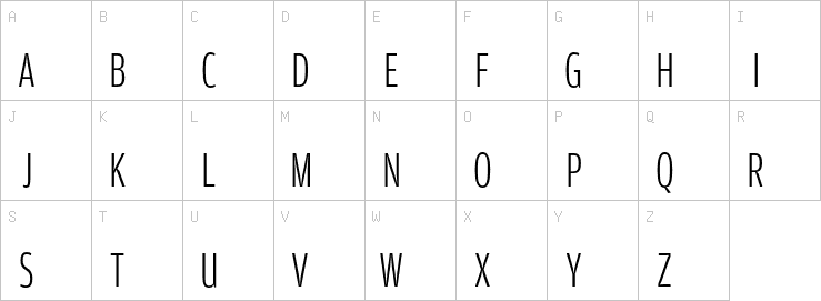 Uppercase characters