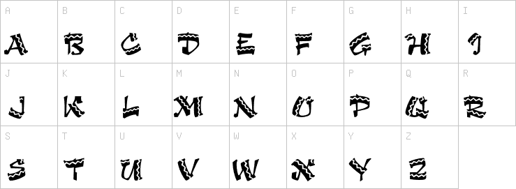 Uppercase characters