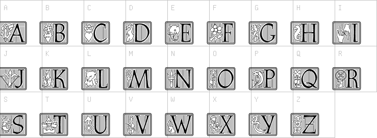 Uppercase characters