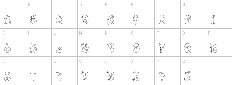 Uppercase characters