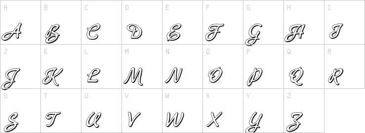 Uppercase characters