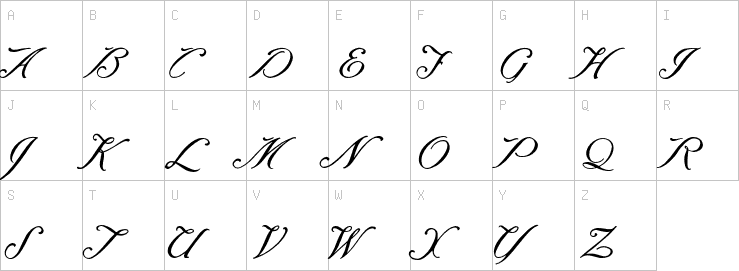 Uppercase characters