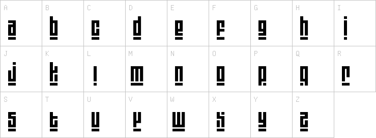 Uppercase characters