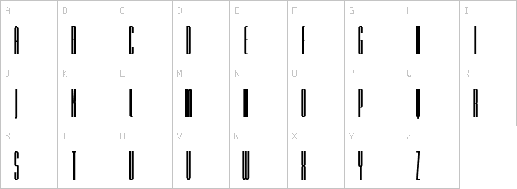 Uppercase characters
