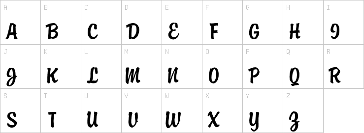 Uppercase characters