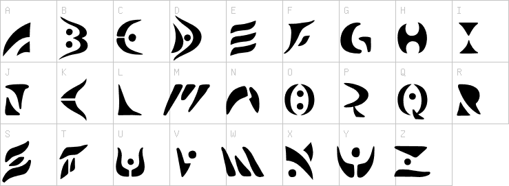 Uppercase characters