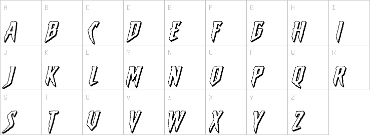 Uppercase characters