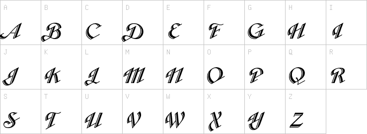 Uppercase characters