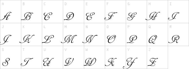 Uppercase characters