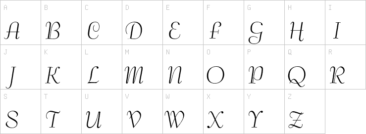 Uppercase characters