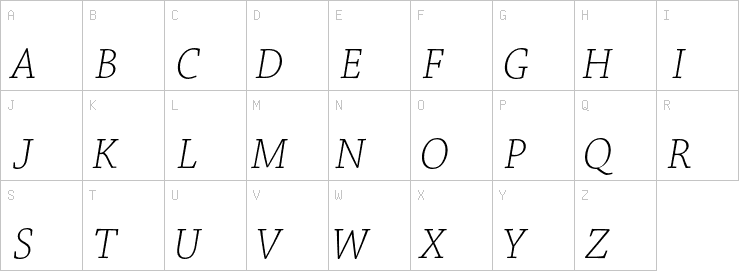 Uppercase characters