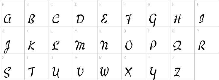 Uppercase characters