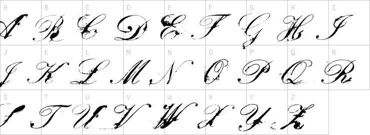Uppercase characters