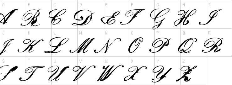 Uppercase characters