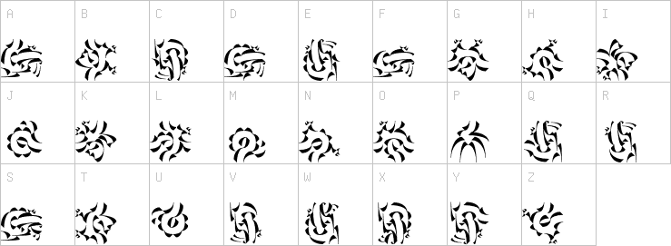 Uppercase characters