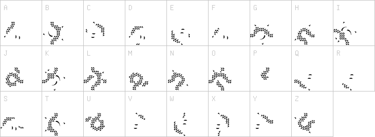 Uppercase characters