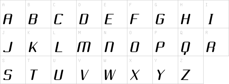 Uppercase characters