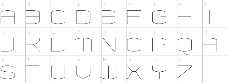 Uppercase characters