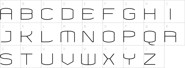 Uppercase characters
