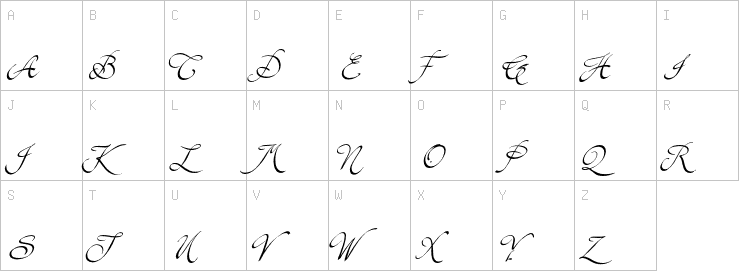 Uppercase characters