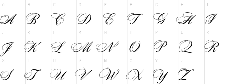 Uppercase characters