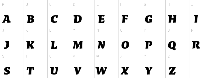 Uppercase characters