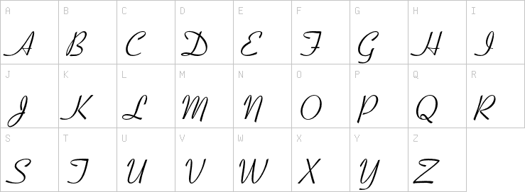 Uppercase characters