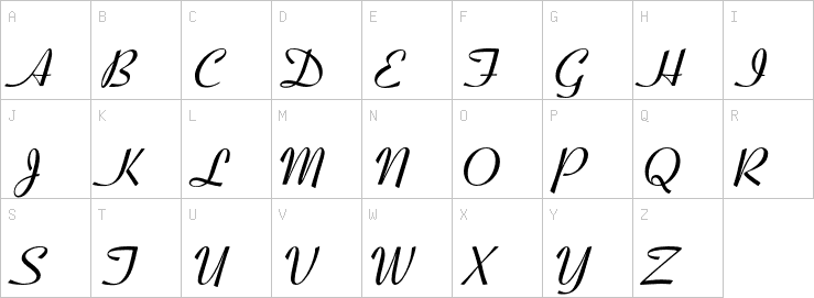 Uppercase characters