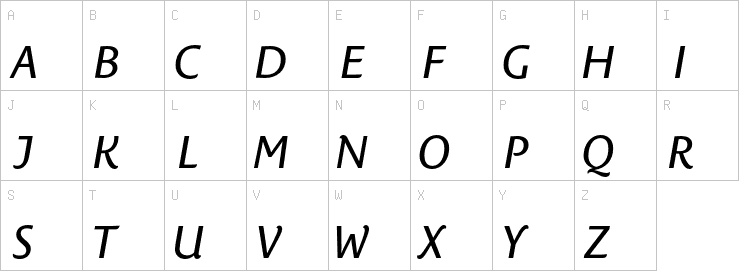 Uppercase characters